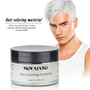 Hair Wax Color Styling Pomade Dropshipping Discounted Price Temporary Hair Dye Disposable Fashion Molding Coloring Mud Cream