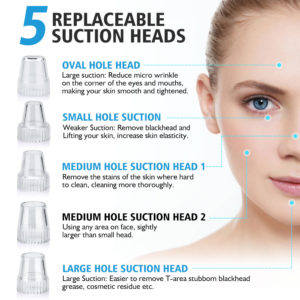 Blackhead Skin Care Dropshipping Discounted Price Face Deep Pore Acne Pimple Removal Vacuum Suction Facial Diamond Beauty Tool 2