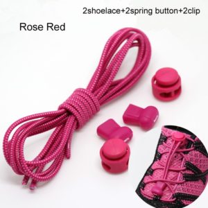Stretching Lock lace 22 colors a pair Of Locking Shoe Laces Elastic Sneaker Shoelaces Shoestrings Running/Jogging/Triathlon 1