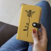Let it Bee – Custom Handmade Phone Wallet